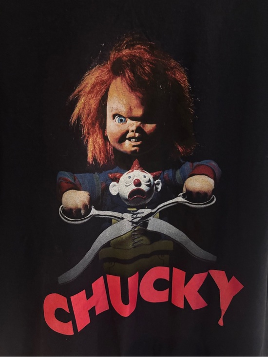 Other - Chucky Horror Movie Graphic T-Shirt Black XL Universal Studios Good Guys Doll